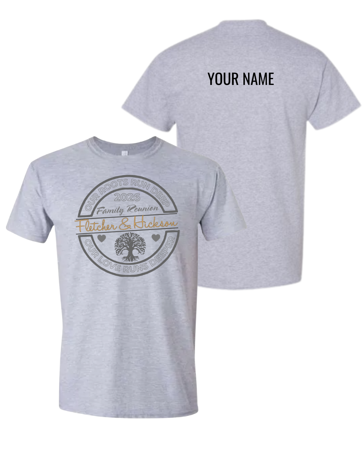 Fletcher & Hickson Family Reunion T-Shirt