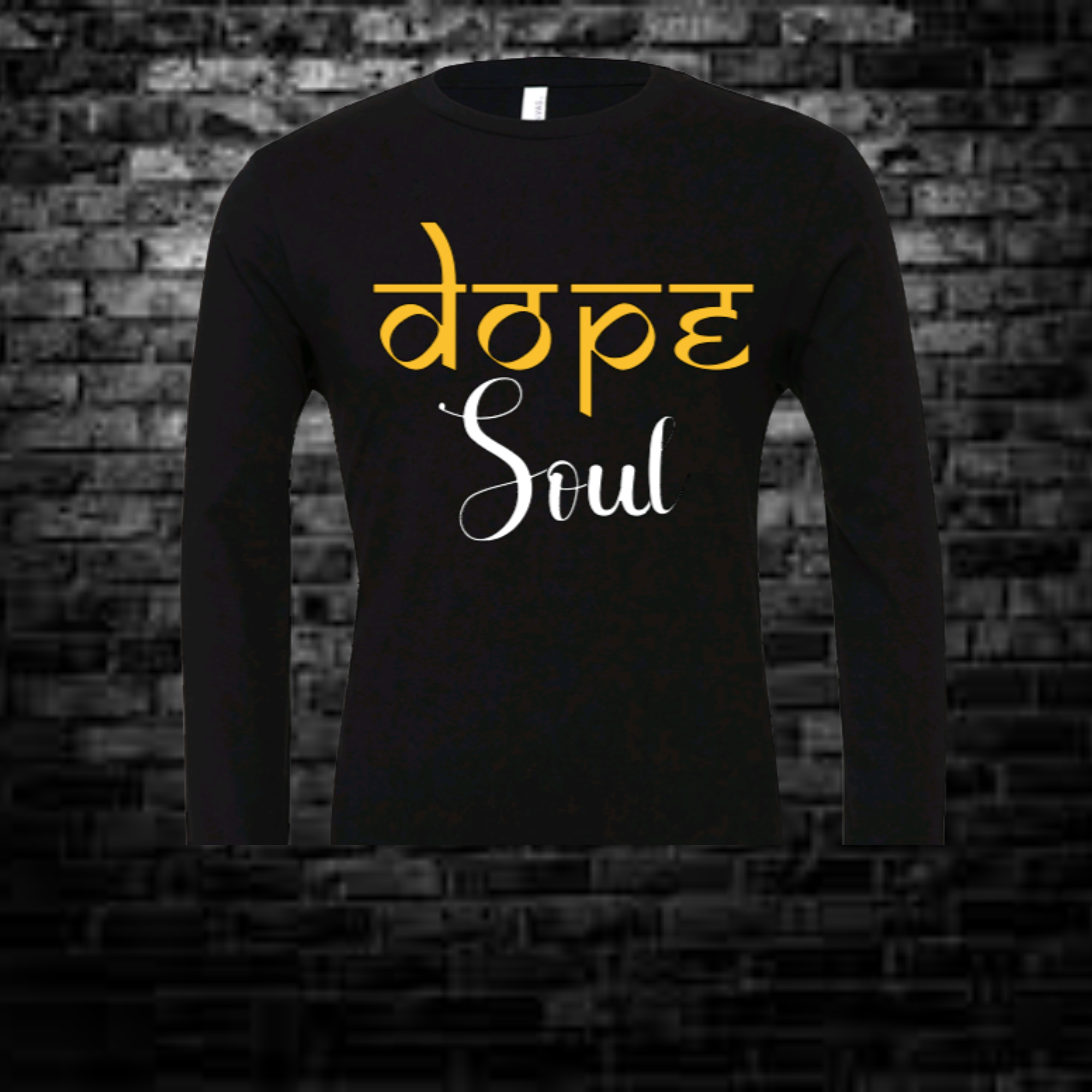 Dope Soul Unisex | Yellow Gold & White Design