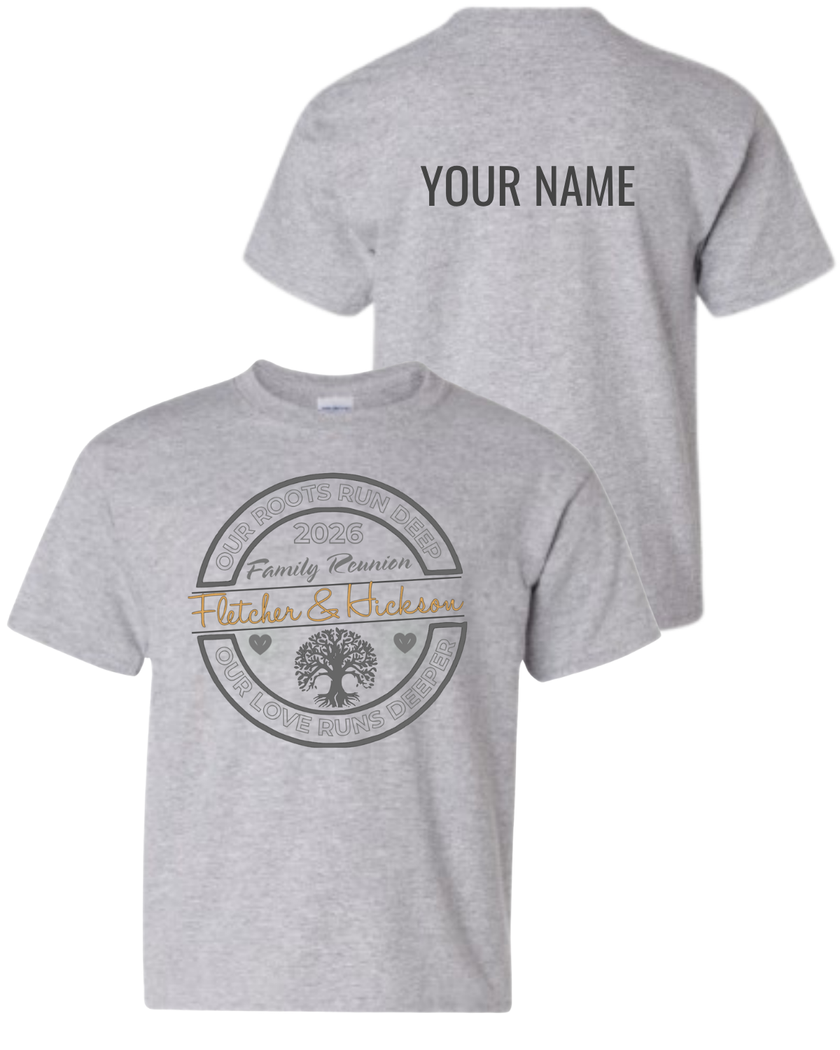Fletcher & Hickson Family Reunion T-Shirt